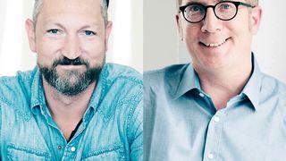 Robert Henrich (re.) löst Gründer Ole Harms an der Spitze von Moia ab. (Volkswagen)