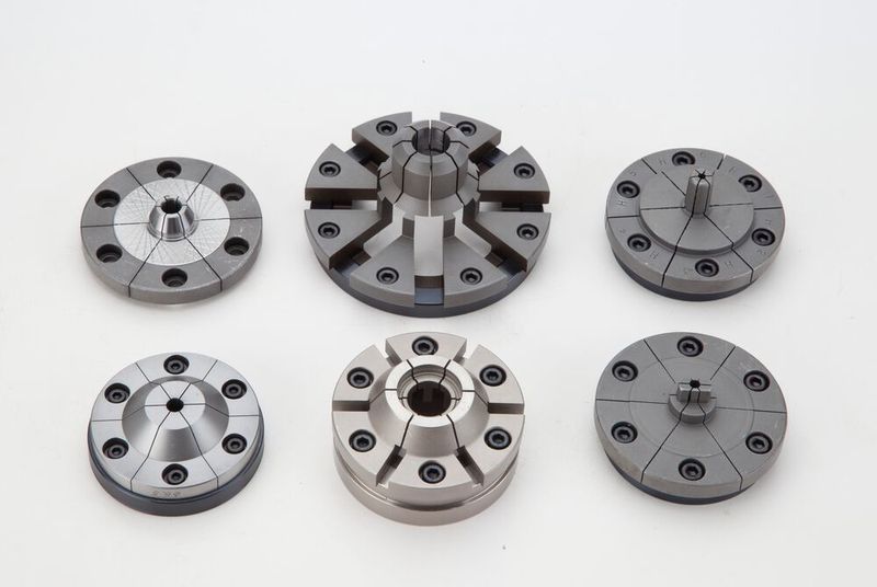 The Jato Precision diaphragm chucks offer two major advantages for high-precision turning, namely, accuracy and consistency of the clamping force. (Leader Chuck)