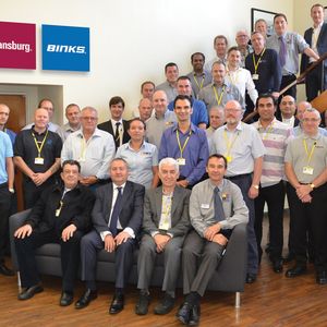 Zur Vorstellung der neuen Produkte waren Besucher auch aus der Türkei und dem Nahen Osten nach Bournemouth zu Finishing Brands gereist.