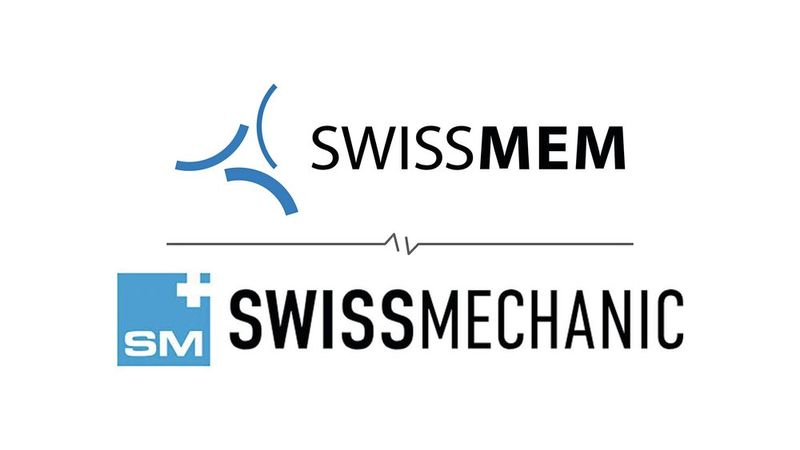 Faute de soutien suffisant du côté de Swissmechanic, Swissmem abandonne le projet de fusion avec Swissmechanic. (Source : Logos Swissmem / Swissmechanic. Image IA Claude.)