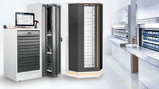 Über Kardex-Systeme könen Hoffmann-Ausgabeautomaten nun auch an Puffer- und Hauptlager angeschlossen werden. (Hoffmann)