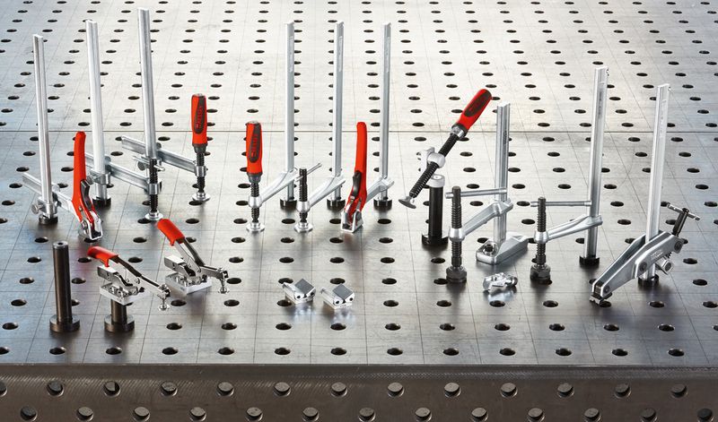 Das erweiterte Spannmittelsortiment von Bessey im Überblick. (Bild: Bessey)