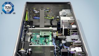 Vom TÜV nach UL / CSA Standard zertifiziertes Produkt. (Bild: SSB Wind Systems)