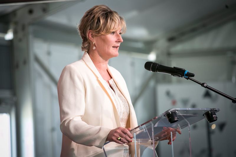 Francine Closener, Staatssekretärin für Wirtschaft in Luxembourg. (© Blitz Agency 2016)