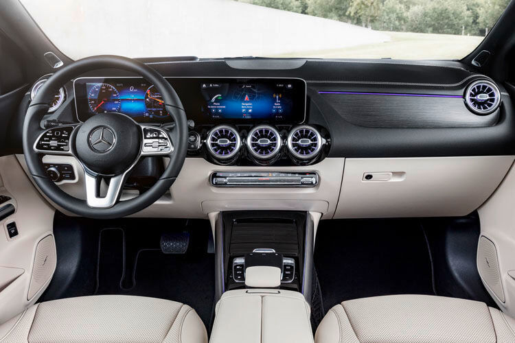 Nach der A-Klasse erhält nun auch die B-Klasse das Multimediasystem MBUX. (Daimler)