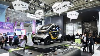 Zur diesjährigen Messe in München werden vor allem Technologien zum Fertigen innovativer Komponenten für die zukünftige Mobilität präsentiert.   (Messe München GmbH)
