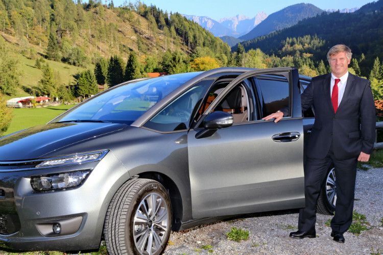 „Neben Citroën Berlingo und DS3 ist der Grand C4 Picasso für uns als Volumenträger ein wichtiges Auto“, sagt Holger Böhme, Geschäftsführer Citroën Deutschland. (Foto: Citroën)