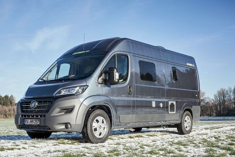 Hymercar erweitert zum Februar sein Portfolio um die neue Campervan-Baureihe Free. (Hymer)