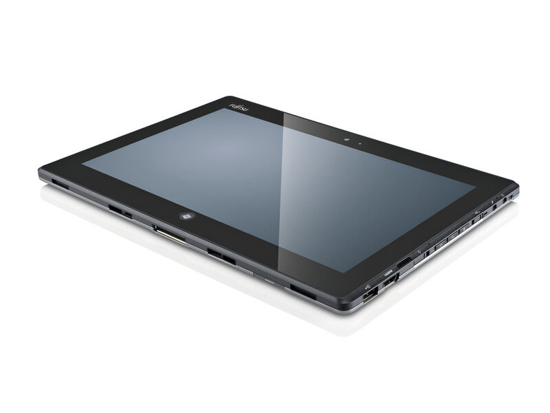 Der Stylistic Q702 als reines Tablet ohne Tastatur. (Fujitsu)