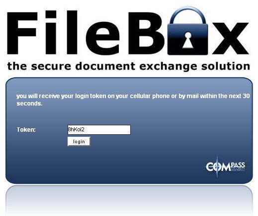 Der FileBox-Login ist durche eine Token-Authentifizierung via SMS gesichert. (Archiv: Vogel Business Media)