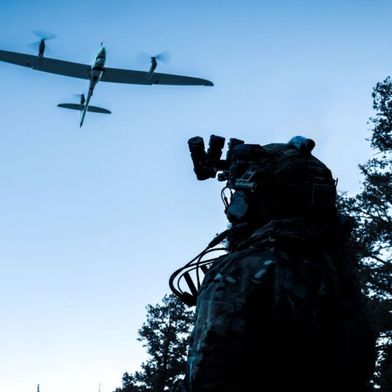 Deployable by a single operator in minutes, Vector AI delivers AI-enabled reconnaissance, surveillance, and targeting to maneuver forces in dynamic operational environments.  (Source: Quantum-Systems Inc.)