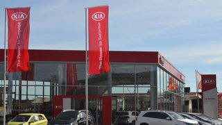 Das Autohaus Engelbart hat für Kia neu gebaut. (Foto: Kia)