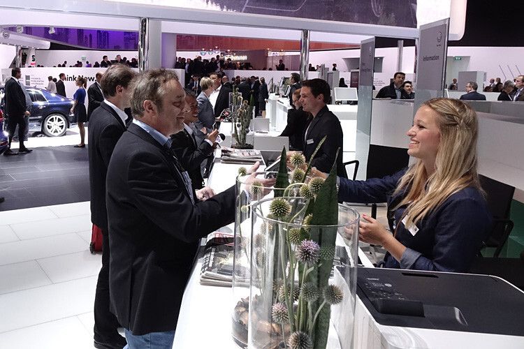 Die Internationale Automobilausstellung 2015 ist vom 17. bis zum 27. September geöffnet. (Foto: Thomas Günel)