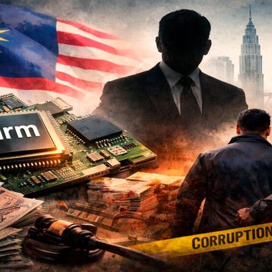 Ermittler prüfen Korruptions- und Betrugsvorwürfe rund um den im März 2025 geschlossenen Vertrag zwischen Arm und der Regierung Malaysias. (Bild: Dall-E / KI-generiert)