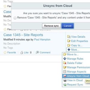 Mit Alfresco One bestimmen Anwender selbst, wie lange andere Nutzer auf ihre Inhalte Zugriff haben.