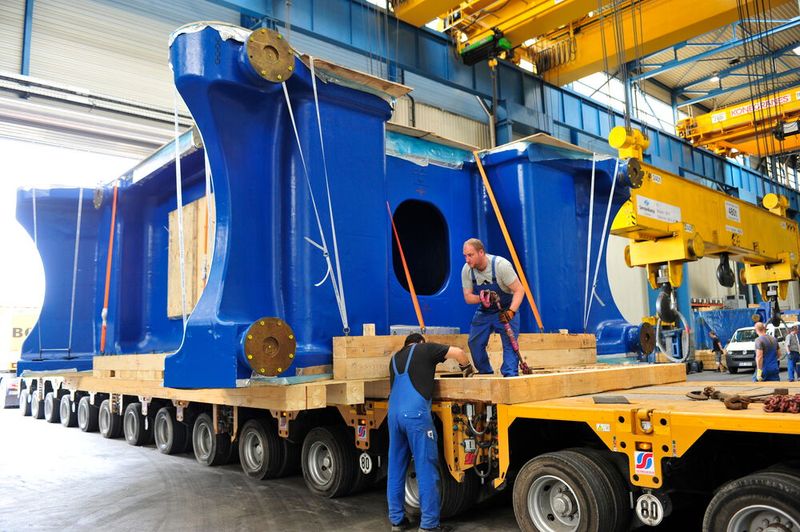 Da war eine sorgfältige Vorbereitung notwendig: … (Bild: Siempelkamp)