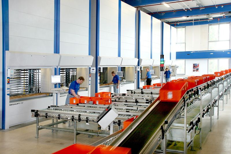 Ein solches Logistikzentrum will die Hoffmann Group ... (Bild: Hoffmann Group)