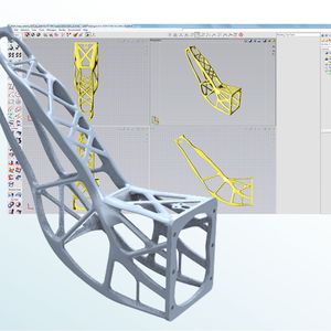 Für die Neuentwicklung und die Optimierung einer Antennenhalterung verwendete RUAG Space Altairs Optimierungssoftware OptiStruct, mit der eine belastungsgerechte Materialverteilung sichergestellt werden konnte. Das Bauteil wurde anschließend im 3D-Druckverfahren hergestellt.