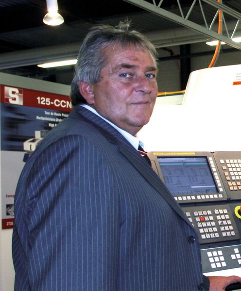 Rolf Muster, Geschäftsführer Schaublin Machines.  (Bild: Anne Richter, SMM)