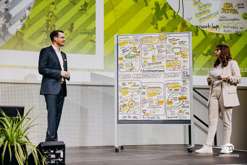 Impressionen vom Lead Management Summit 2023 (Bild: www.bkfotofilm.de - marconomy)