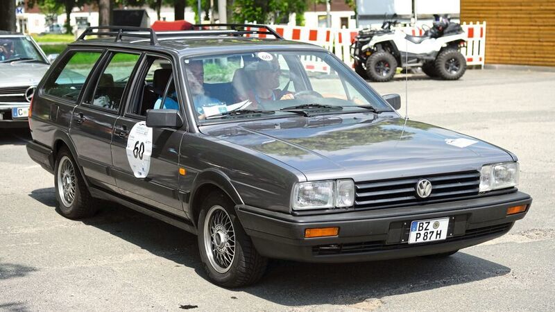 Ein Klassiker: die Familienkutsche mit Allradantrieb – VW Passat, Bj. 1987. (Zietz/»kfz-betrieb«)