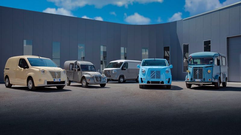 Mit dem Berlingo gibt es nun einen zweiten Retro-Fourgonnette-Umbau auf modernerer Citroën-Basis. (Bild: Citroen)