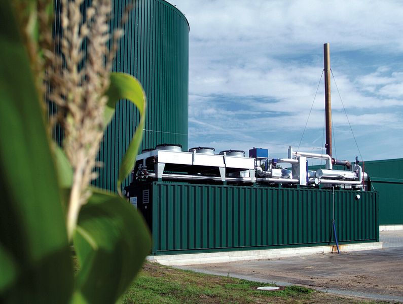Heute gibt es viele Möglichkeiten, wie Energie im Betrieb selbst produziert werden kann. Infrage kommt etwa die Biogasproduktion aus Abfällen. (Bild: Pro2 Anlagentechnik)