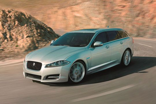 Jaguar XF Sportbrake: Die britische Edelmarke stellt in Genf die Kombiversion des XF vor. (Jaguar)