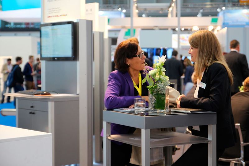Impressionen der  IT & Business 2015. Die Fachmesse für digitale Prozesse und Lösungen läuft noch bis zum 1. Oktober (Bild: Horn)