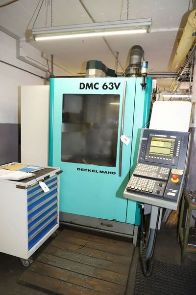 Dieses Vertikalbearbeitungszentrum DMC 63 V stammt von Deckel Maho. Auch diese Maschine steht bis 8. Februar zur Versteigerung in der Surplex-Liste. (Bild: Surplex)