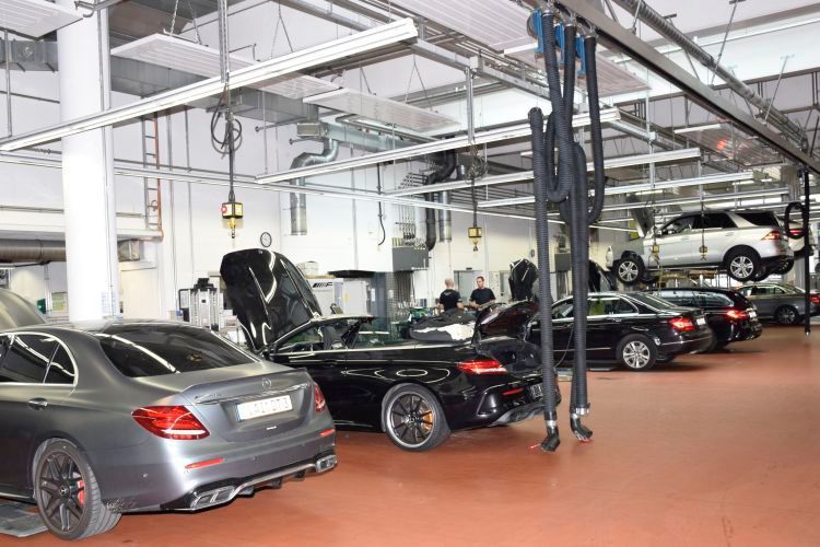 Der durchschnittliche Auslastungsgrad der Werkstatt wird mit 91 Prozent angegeben. (Bild: Rubbel)