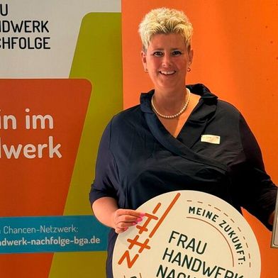 Maja Scholz erhielt den Titel „starke Frau im Handwerk". (Bild: Kreishandwerkerschaft Rendsburg-Eckernförde )