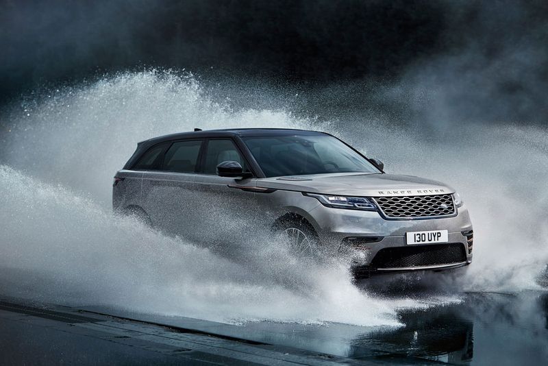 Die Wattiefe des Velar beträgt 65 Zentimeter. (Land Rover)