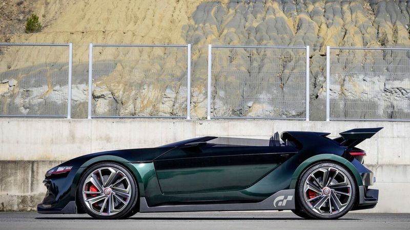 Nur etwas über einen Meter ragt das radikale Frischluftkonzept in die Höhe. (Bild: VW)