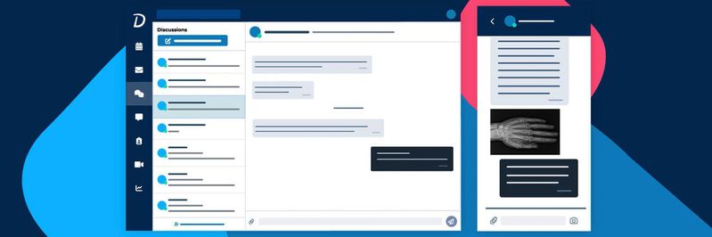 Der Messenger DoctoLib Siilo arbeitet sowohl auf dem Mobil- als auch auf dem Desktop-Gerät.(©  DoctoLib)