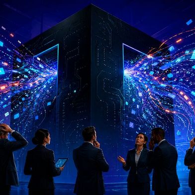 Künstliche Intelligenz kann vor allem bei rechtlichen Angelegenheiten wie eine Blackbox sein. Wie Verantwortliche mit der intransparenten Natur von KI-Ergebnissen umgehen sollten und welche Prüf- und Verifizierungspflichten bestehen, erläutern Rechtsexperten von KPMG Law.
 (Bild: Dall-E / KI-generiert)