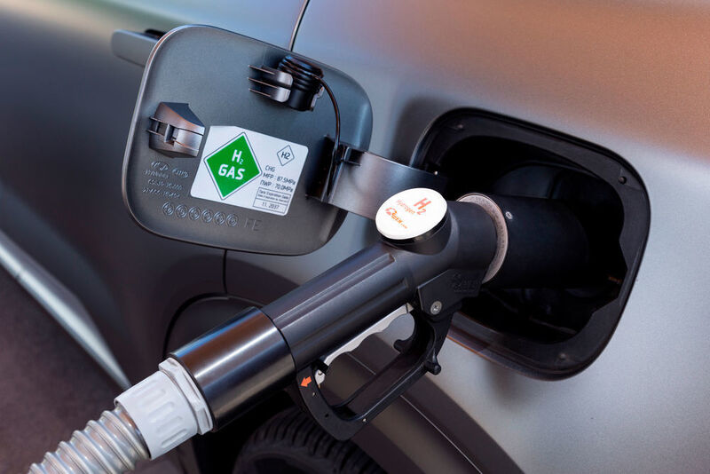 Mit einem Kilopreis von 9,50 Euro liegen die Kosten für 100 Kilometer in etwa auf dem Niveau von herkömmlichen Benzinern. (Hyundai)