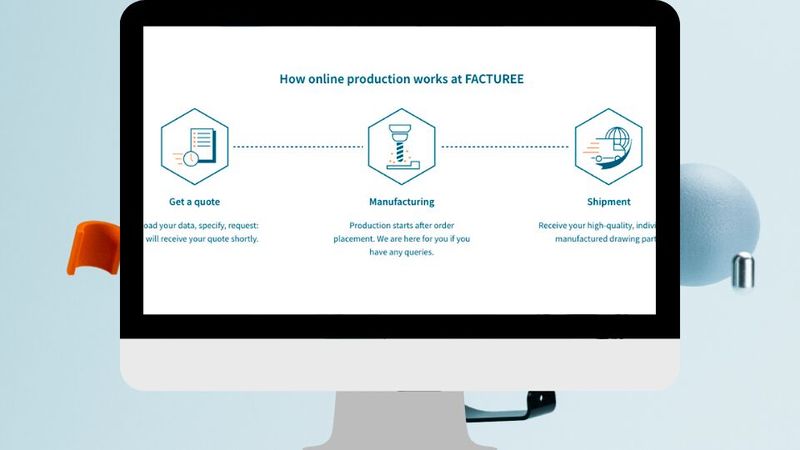 Submit your drawings and specifications effortlessly through the FACTUREE Request Tool (Bild: FACTUREE - The Online Manufacturer)