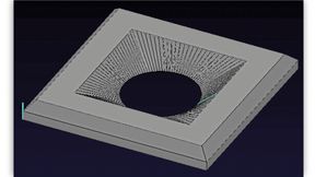 Mit aktuellen Funktionen in der 3D-CAD/CAM-Software von Lantek lässt sich das Schneiden  komplexer 3D-Fasen einfach und komfortabel programmieren. (Bild: Lantek)