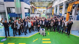 Vorzeigeunternehmen, de so auch in Deutschland stehen könnten: Shapers Poland Ltd. und Intemo S.A. gaben tiefe Einblicke in den polnischen Werkzeug- und Formenbau. (Bild: Landesmesse Stuttgart)