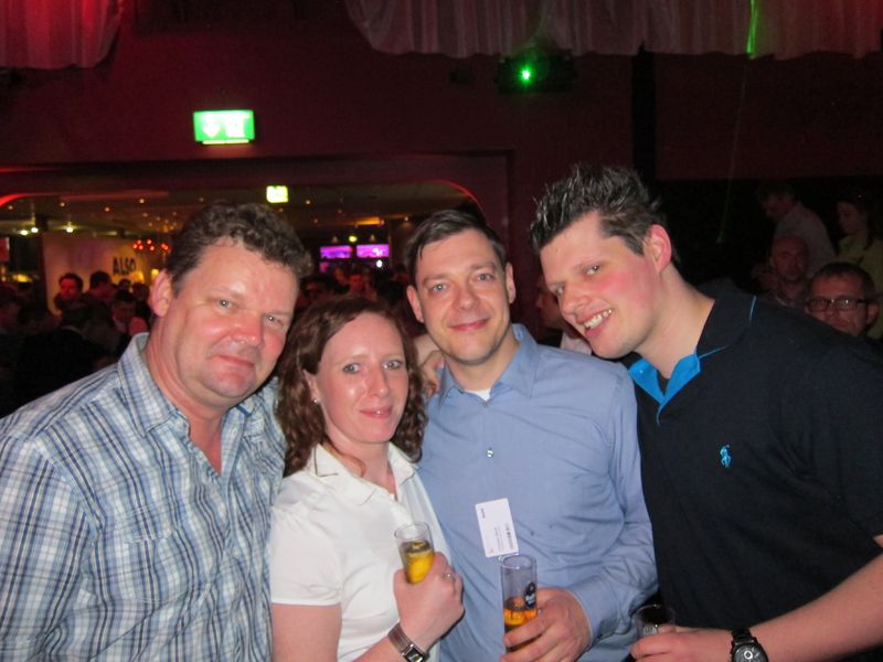 (v. l.) Karsten Steinke, Albacon, Jessica O'Rourke, ALSO, Christian Block und Marc Kruse, Trading Point (Bild: IT-BUSINESS)