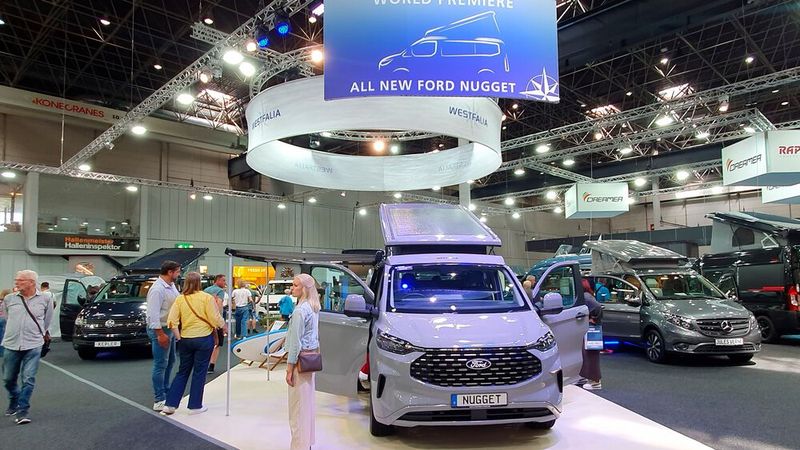 Seine Weltpremiere feiert auf dem Stand von Westfalia auch die neue Generation des Ford-Campers Nugget.  (Bild: Mauritz – VCG)