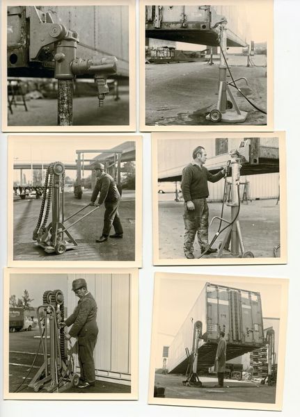 Die Bilder zeigen unterschiedliche ältere Hebeeinrichtungen der Haacon Hebetechnik GmbH. (Haacon)