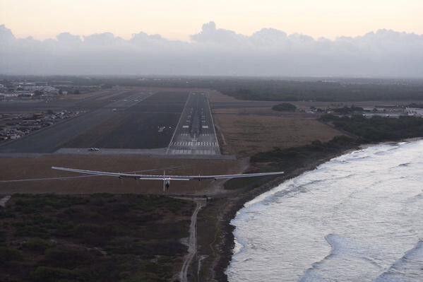 Flug 8 Nagoya - Kalaeloa, Hawaii (USA): Impressionen (Bild; Solar Impulse)