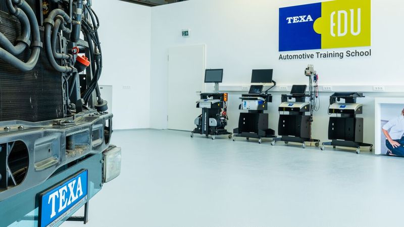 Großen Wert legte Texa auf die Schulungsräume im Rahmen des Programms „Texa Edu“. (Bild: Texa)