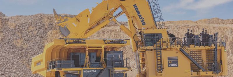 In einem gemeinsamen Projekt entwickelte die Telekom MMS mit weiteren Dienstleistern für Komatsu realitätsgetreue 3D-Modelle von Mining-Baggern wie dem PC7000.(Bild:  Komatsu)