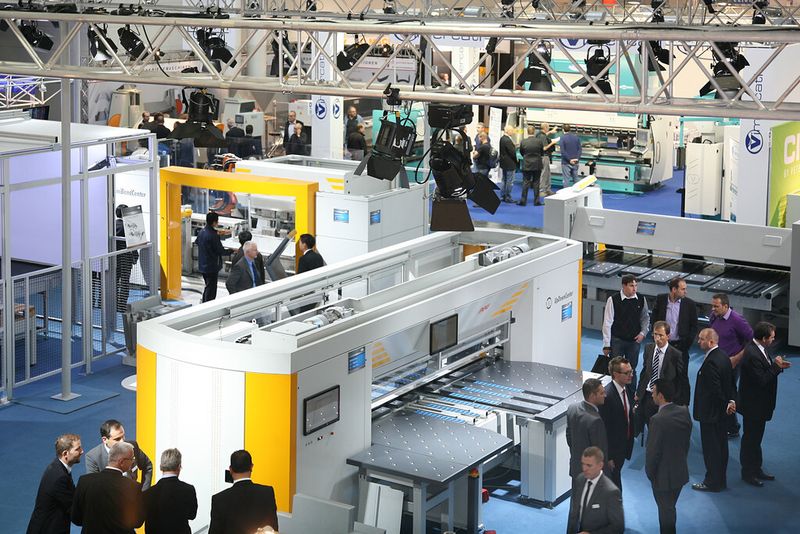 Rückblick: Impressionen von der Euroblech 2012. (Bild: Euroblech)