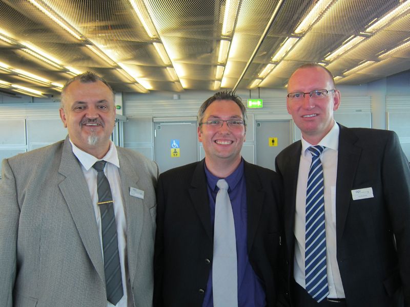(v. l.) Sinisa Kristof, Markus Blatt und Lars Romanowski, api                               (Bild: Vogel IT-Medien GmbH)