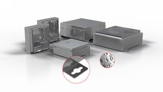 Mit dem Rose Modular System können sich Kunden aus über 40.000 Modellvarianten ihr Wunschgehäuse zusammenstellen. Außenbefestigungslaschen ermöglichen die einfache Montage durch Einhängen. (Rose)