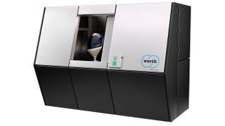 With the large measuring range and X-ray voltages up to 240 kV, even large objects can be measured on the new Werth Tomo Scope S Plus. (Source: Werth Messtechnik)